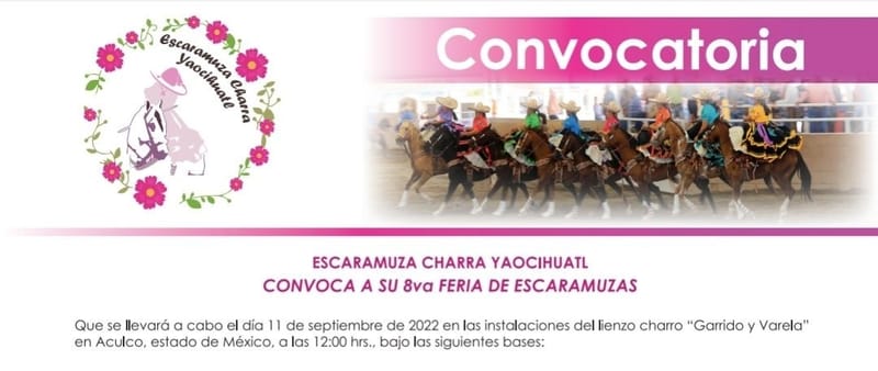 Convocatoria 8va. Feria de Escaramuzas