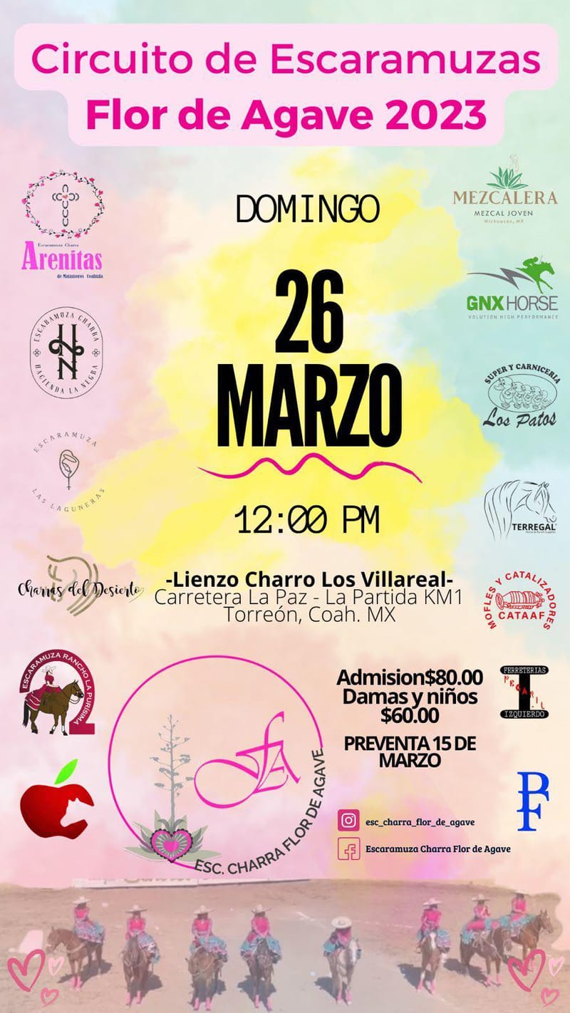 Circuito de Escaramuzas Flor de Agave 2023