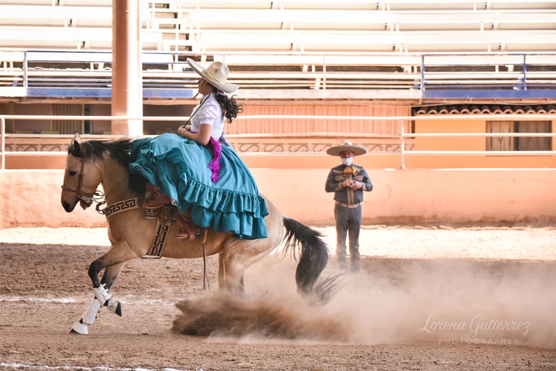Tabla de los resultados del Estatal de Escaramuzas Coahuila 2023