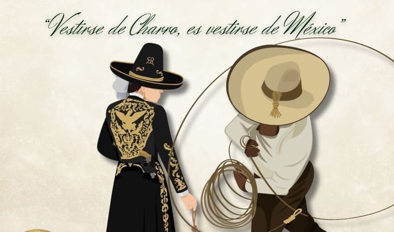 Pasarela de atuendos Charros "Identidad de México"