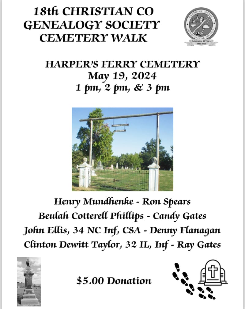 18th CCGS Cemetery Walk