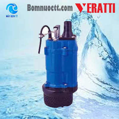 MÁY BƠM CHÌM NƯỚC THẢI GANG BELUNO 0.37KW – BƠM NHẬP KHẨU Ý