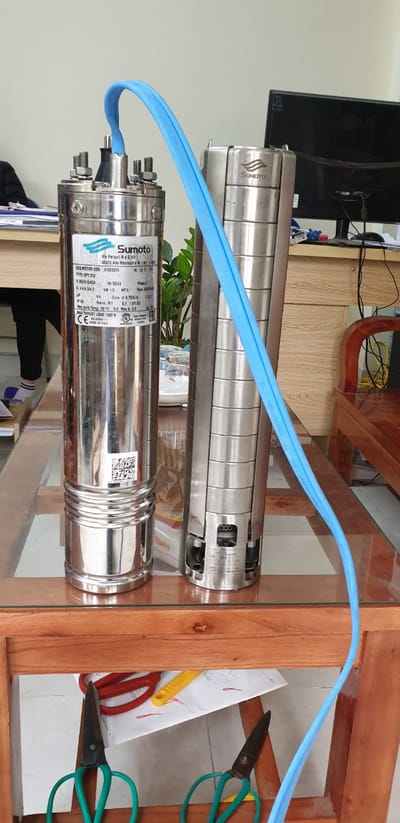 BƠM CHÌM GIẾNG KHOAN SUMOTO MODEL 4SP14-13 4.0KW