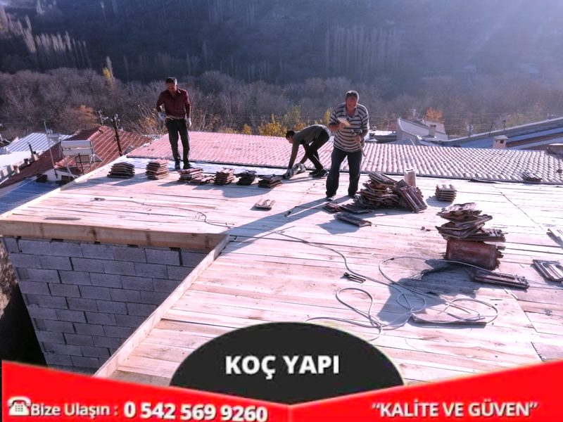 Çatı ve çatı tadilatı
