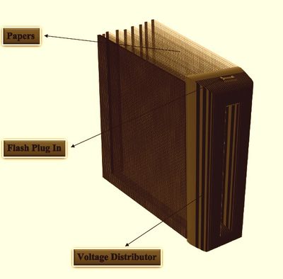 Electrochromic Book and NoteBook&Electroactive Braille Book