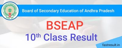Information Available On AP Board 10th Result 2019