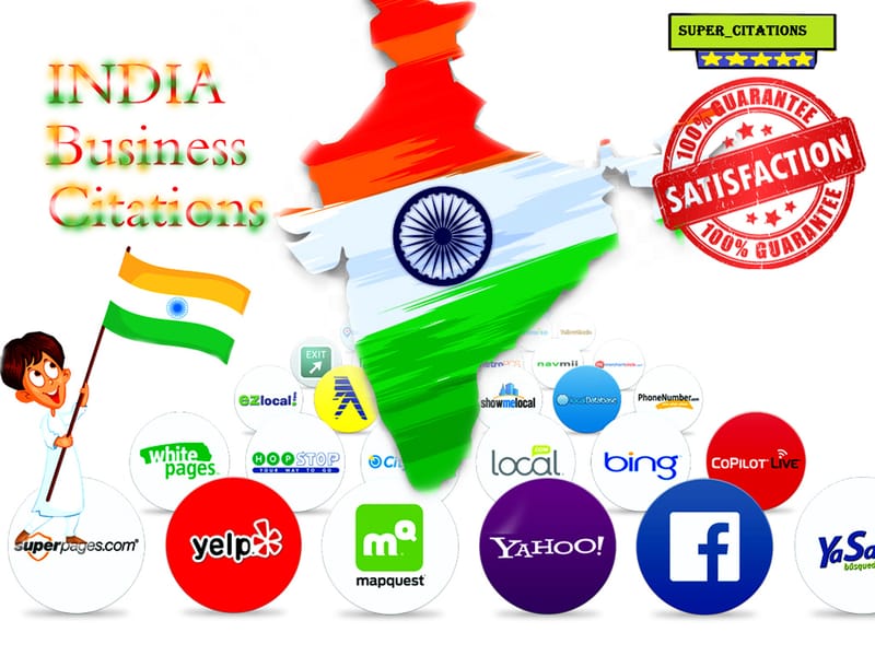 I will do 200 seo indian citations