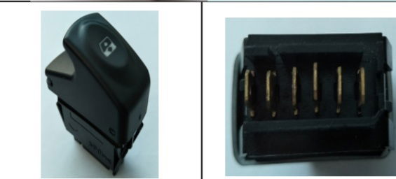 מתג רנו קנגו/מגאן ישן/ קליאו - 6 פינים