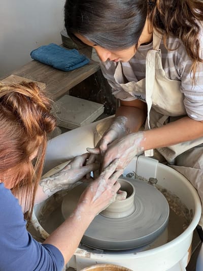 סדנת קרמיקה זוגית משפחתית
