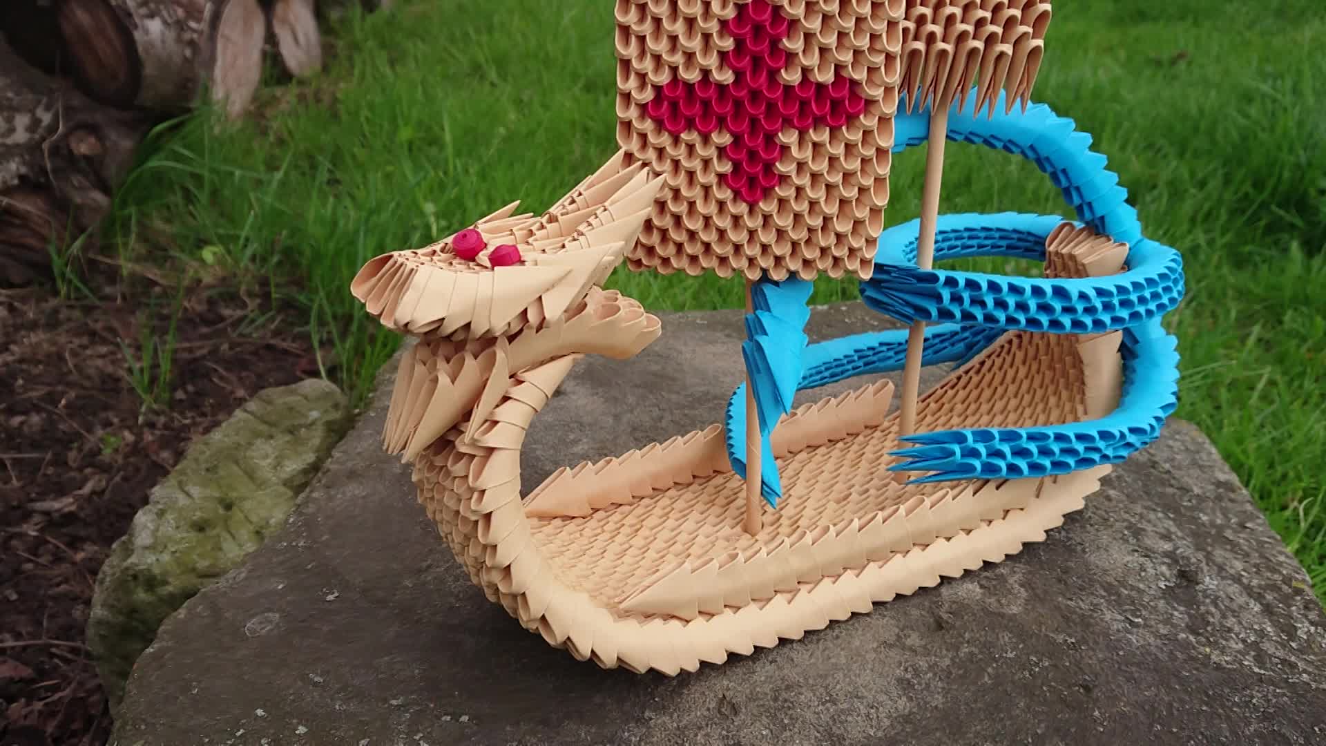 Wikingerboot - im Griff der Krake