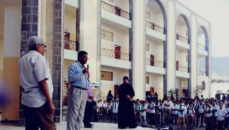 إنتقالي صيرة يواصل حملة التوعية بمكافحة ظاهرة انتشار المخدرات بالمديرية