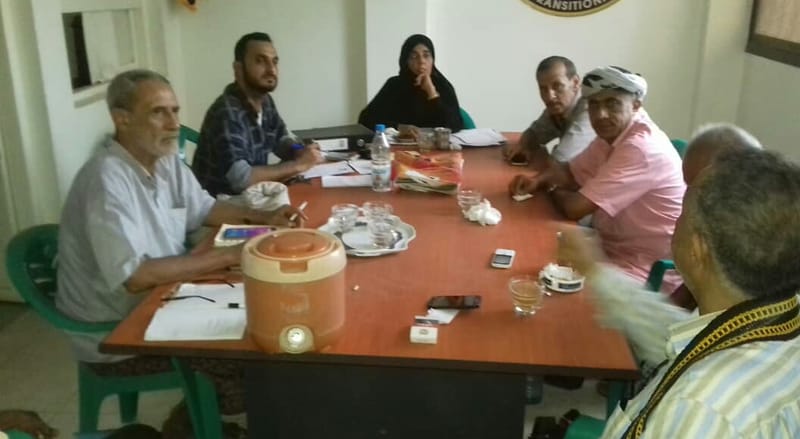 تنفيذية انتقالي المنصورة تعقداجتماعها الدوري