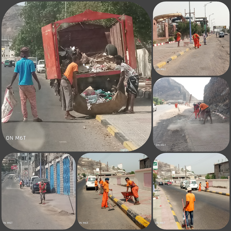 بتوجيه من الرئيس الزبيدي .. المجلس الانتقالي يدشن حملة تنظيف الشوارع بالتعاون مع صندوق النظافة في العاصمة_عدن