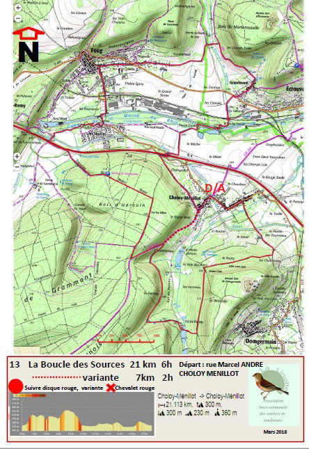 Boucle des Sources 21km