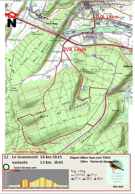 Circuit du Grammont 18km