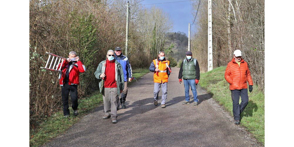 en route sur le vieux chemin de Bruley à Toul