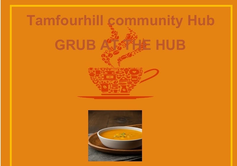 Grub at the hub