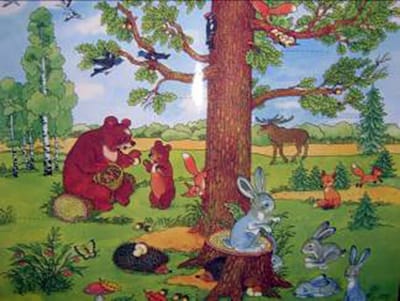 Математика 1 класс Числа от1 до 10. Число 0. Путешествие Колобка