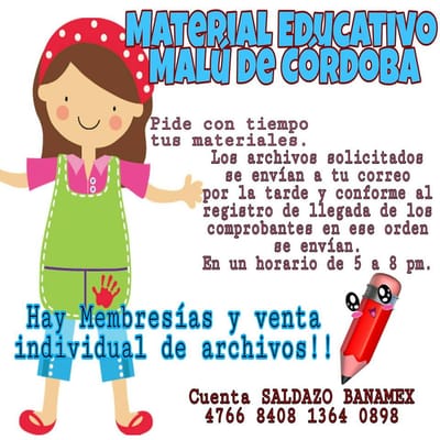 Para adquirir algún material image