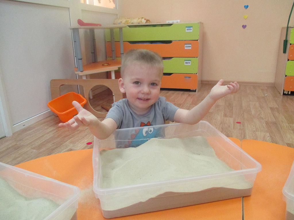 Песок и развитие речи