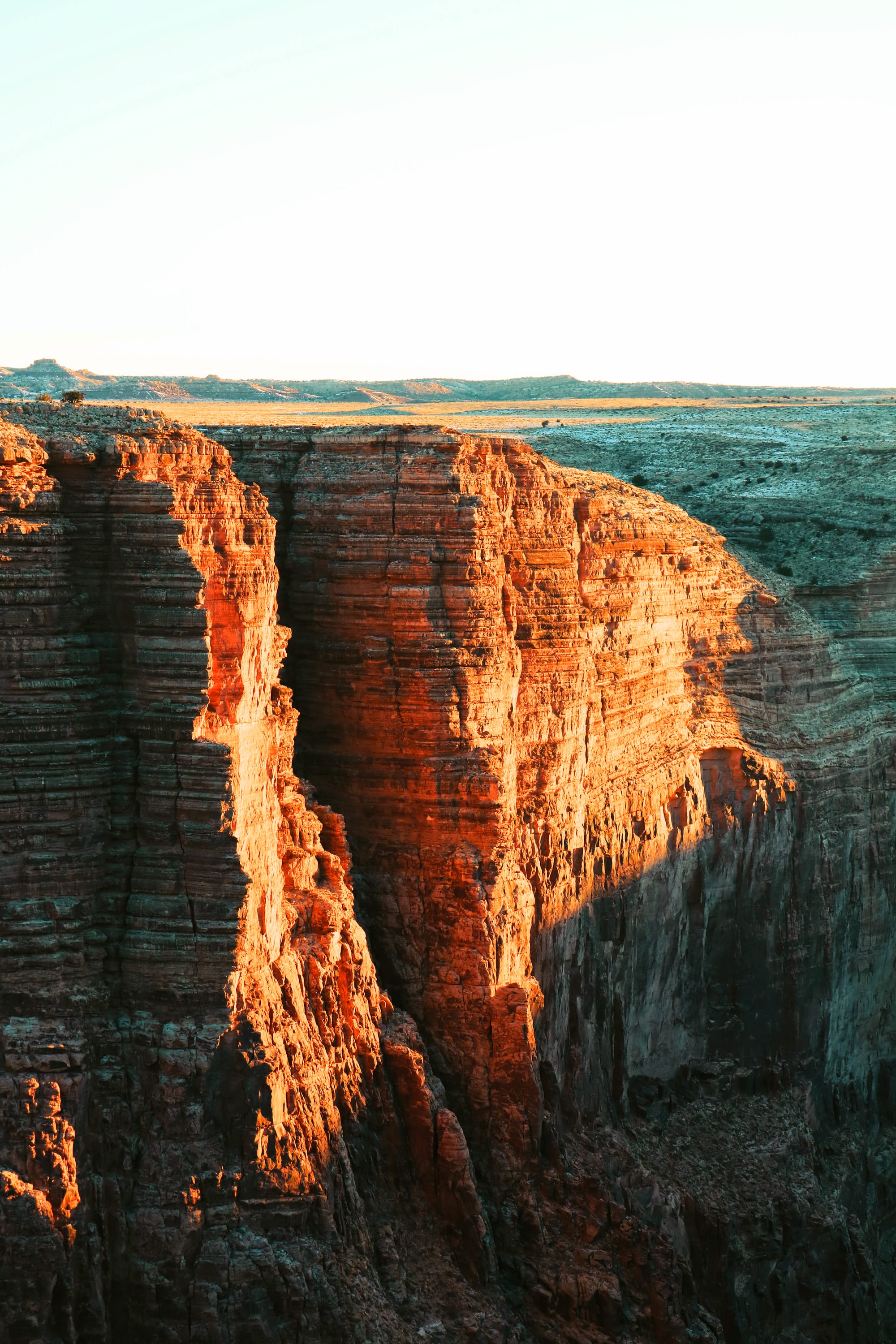 cliff closeup