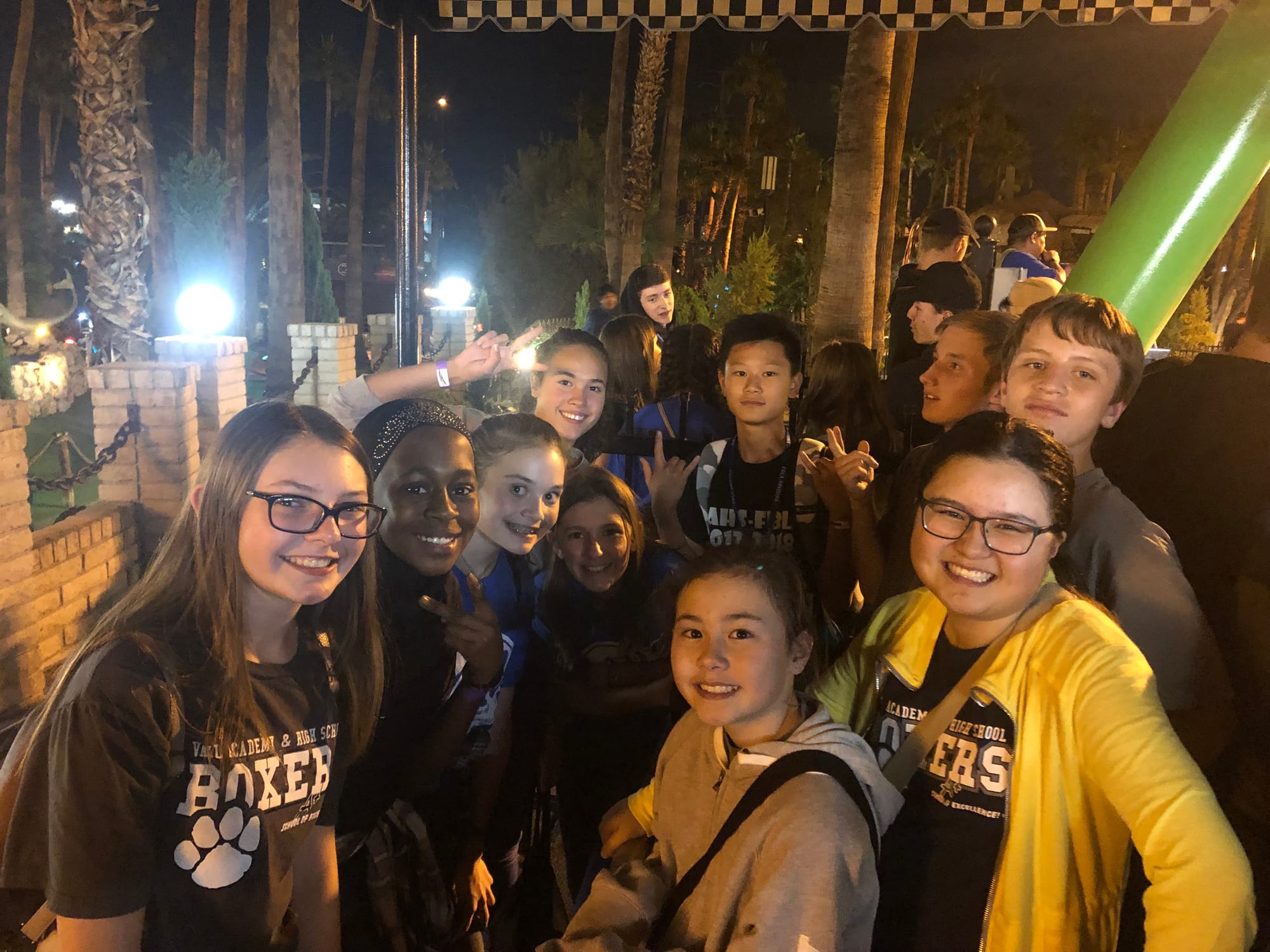 After many leadership workshops, we went to Castles & Coasters at the Fall Leadership Extravaganza.