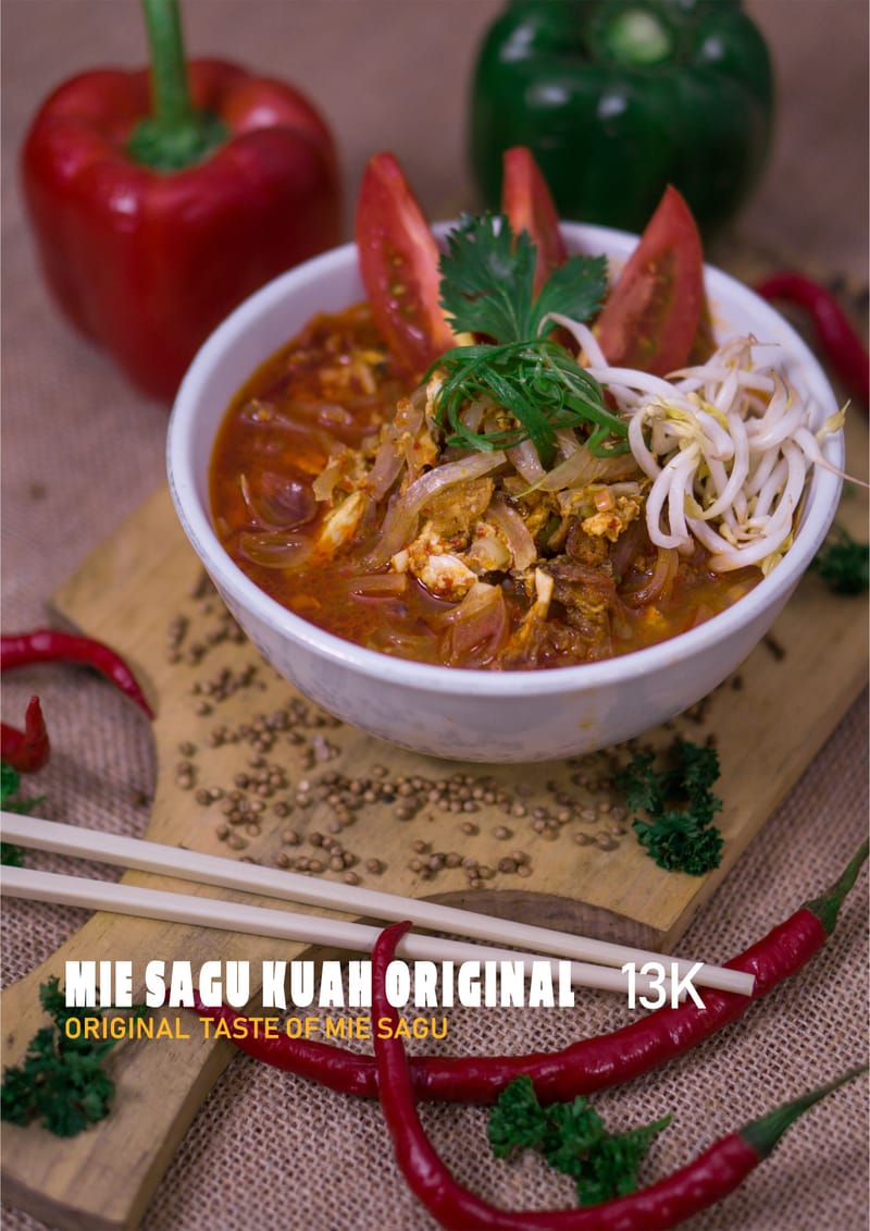 Mie Sagu Kuah Original