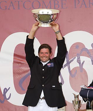 Gatcombe Park silver trophy