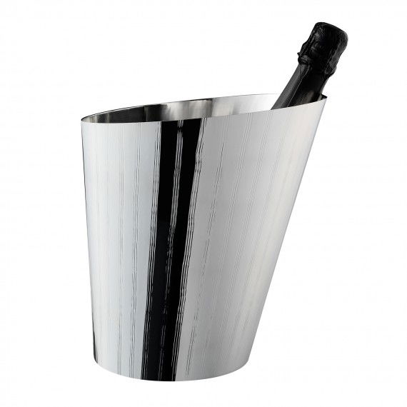 Silver wine cooler