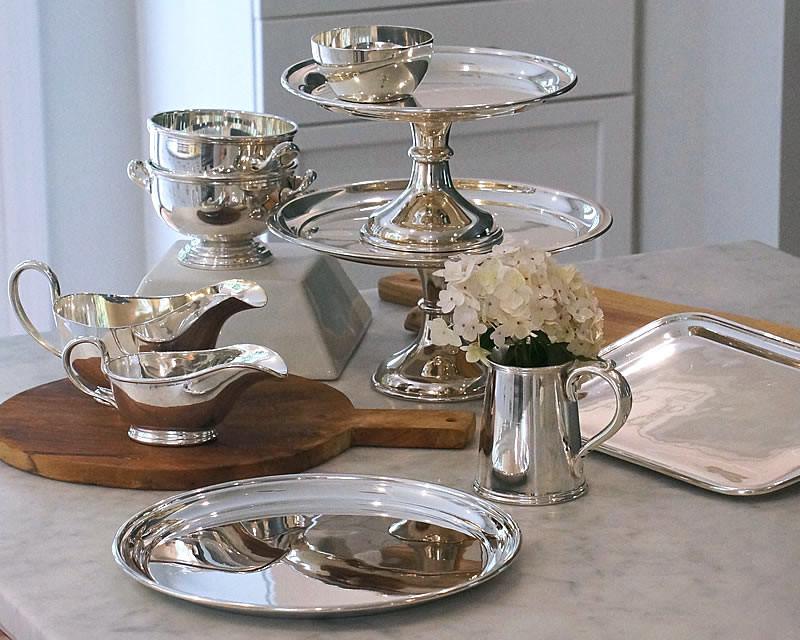 Silver tableware