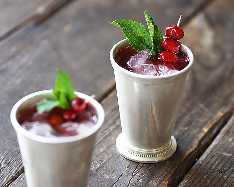 Silver-plated beakers