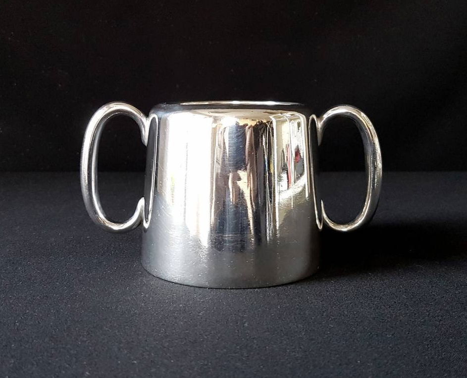 Silver plated sugar bowl