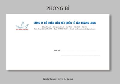 Làm thế nào để in bì thư đẹp