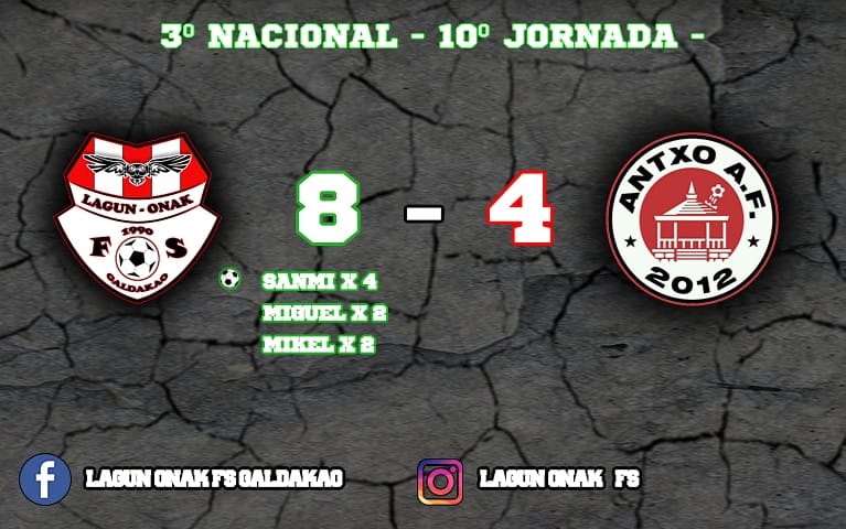 Resultado Jornada 10 - 3º División Nacional -