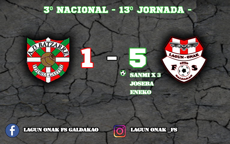 Resultado Jornada 13 - 3º División Nacional -