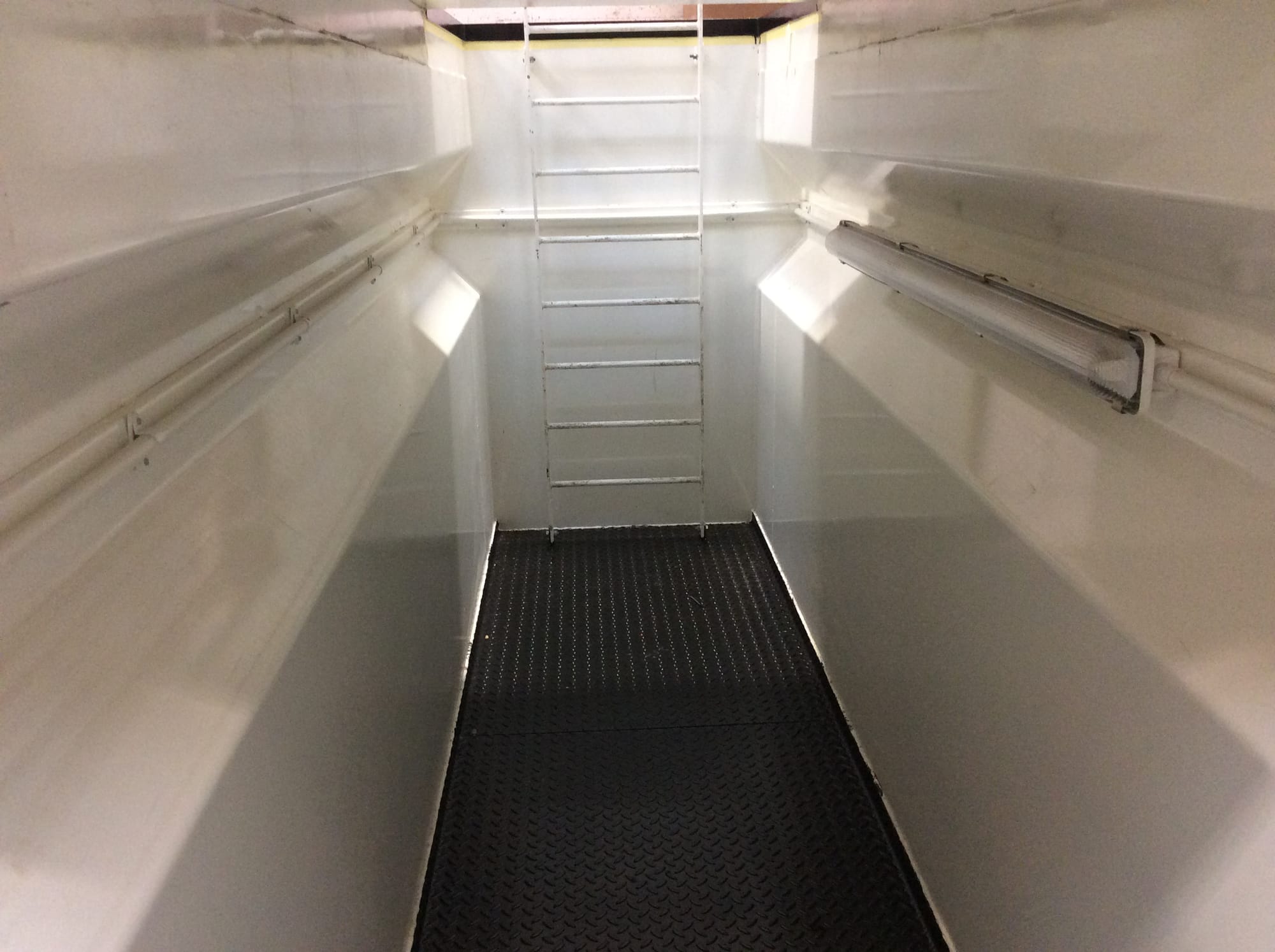 Emergency escape ladders.