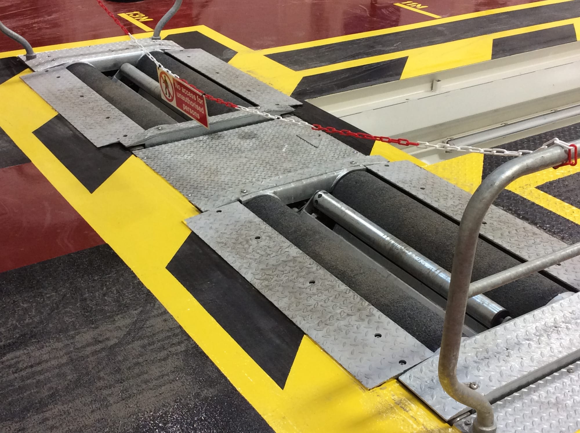 VLT Roller Brake Tester fitted, fully galavanised pit units and cassette unit as standard.
