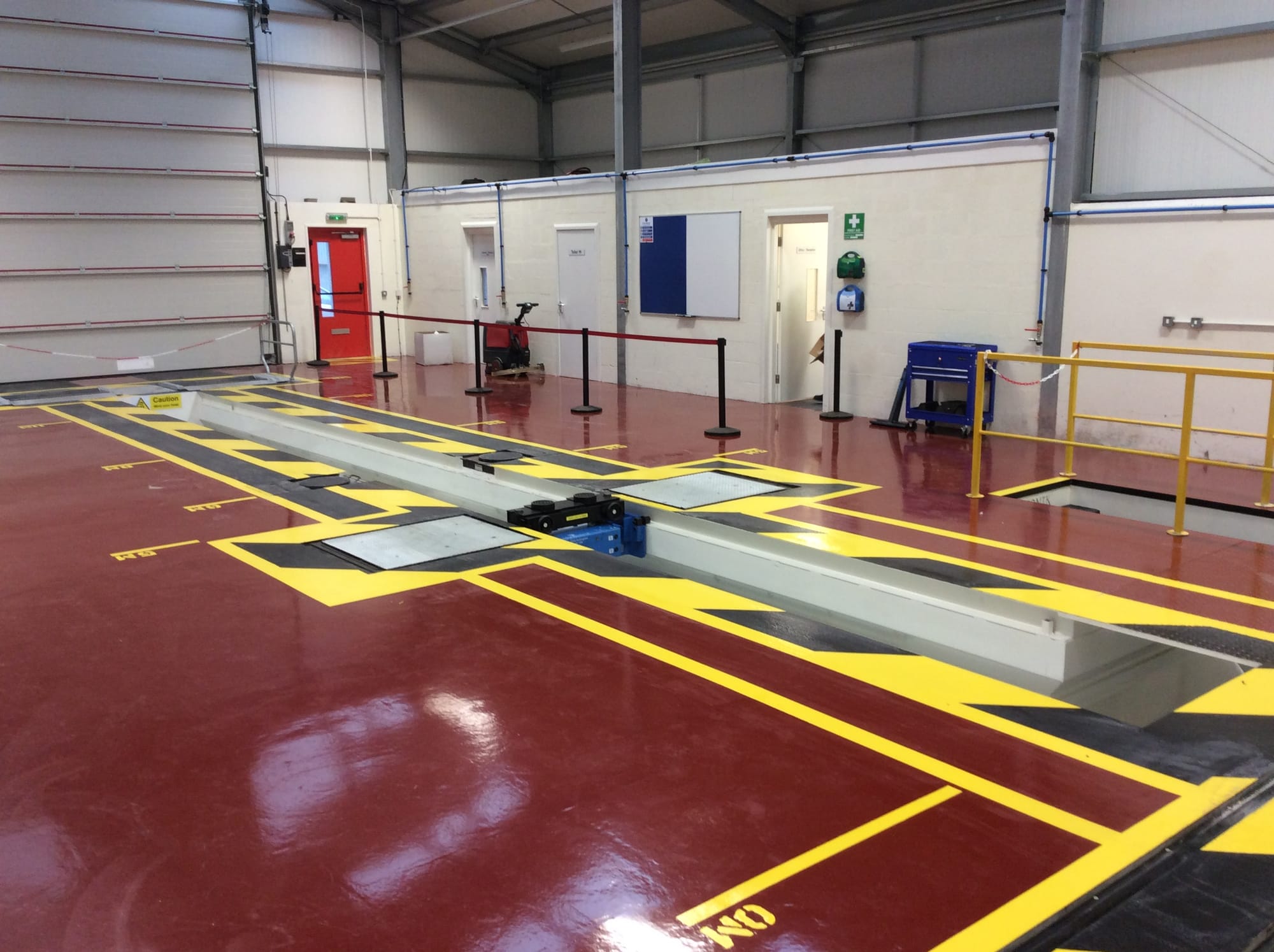 Finished Test Lane 1.