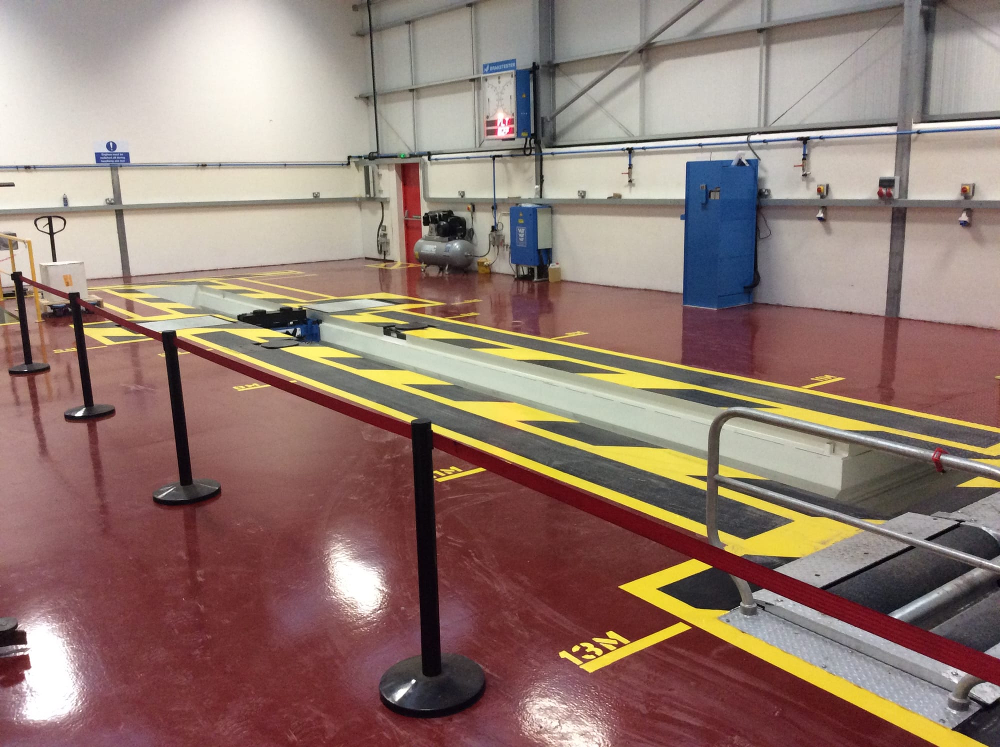 Finished Test Lane 2.