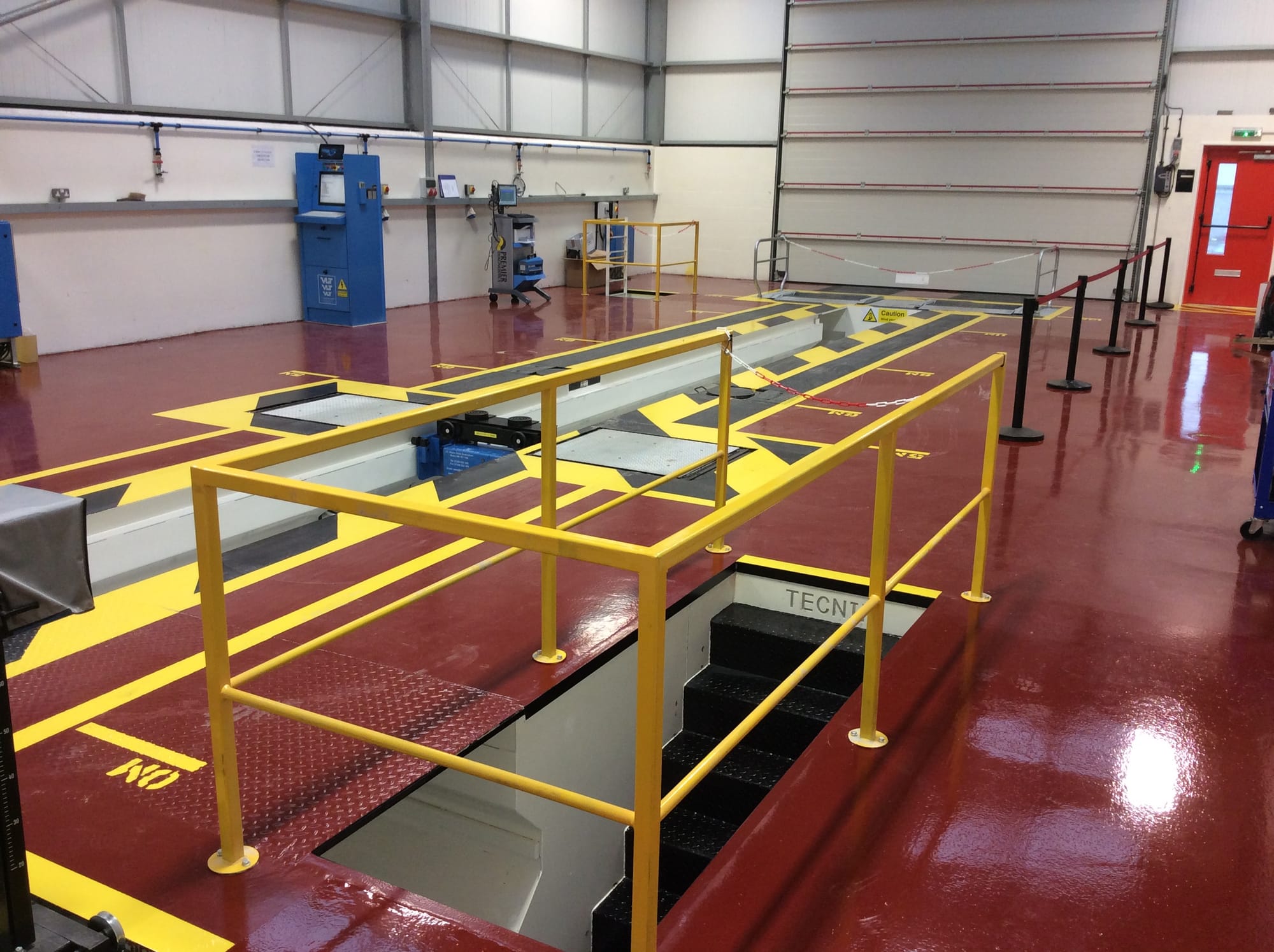 Finished Test Lane 3.