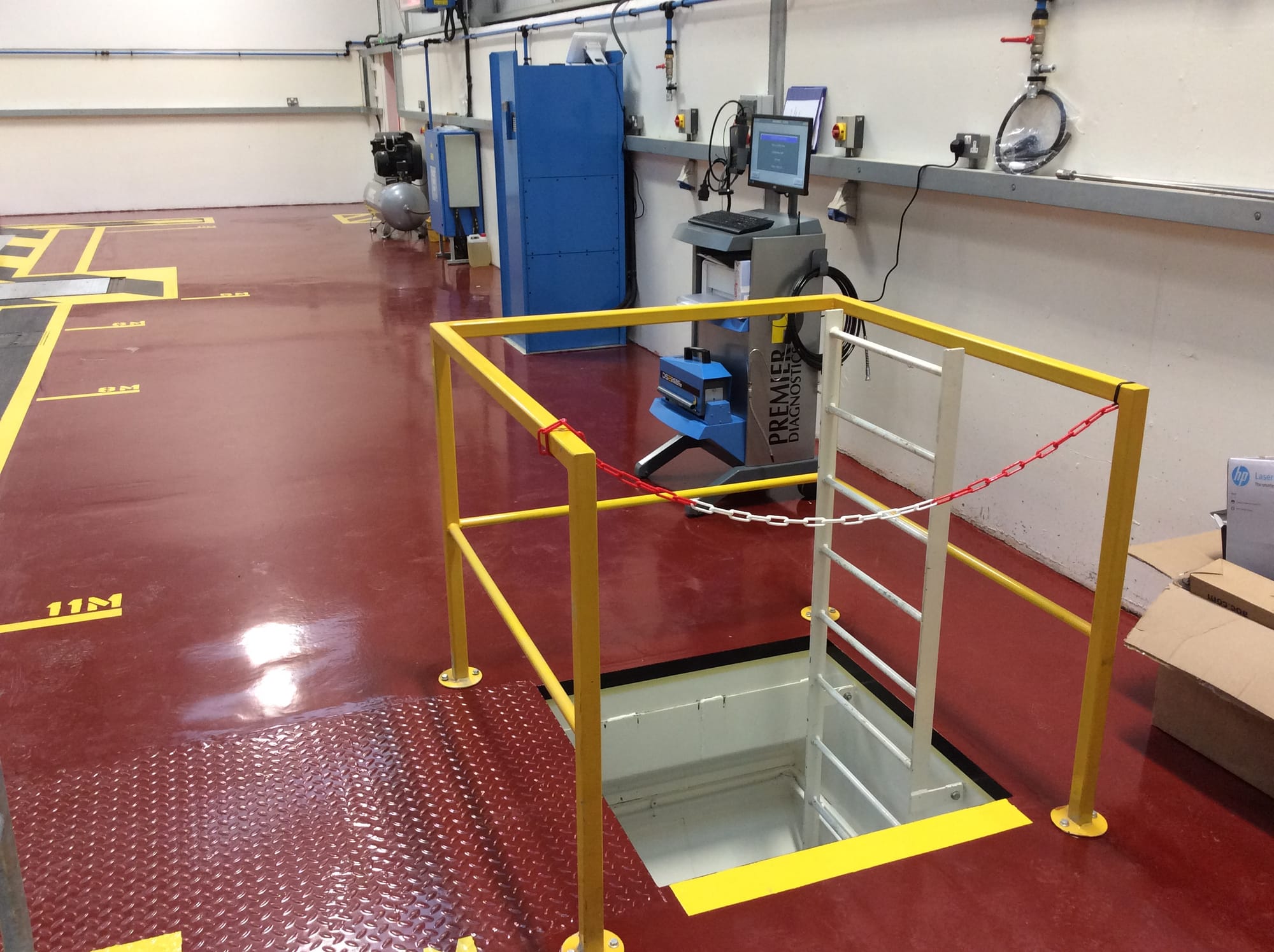 Finished Test Lane 4.