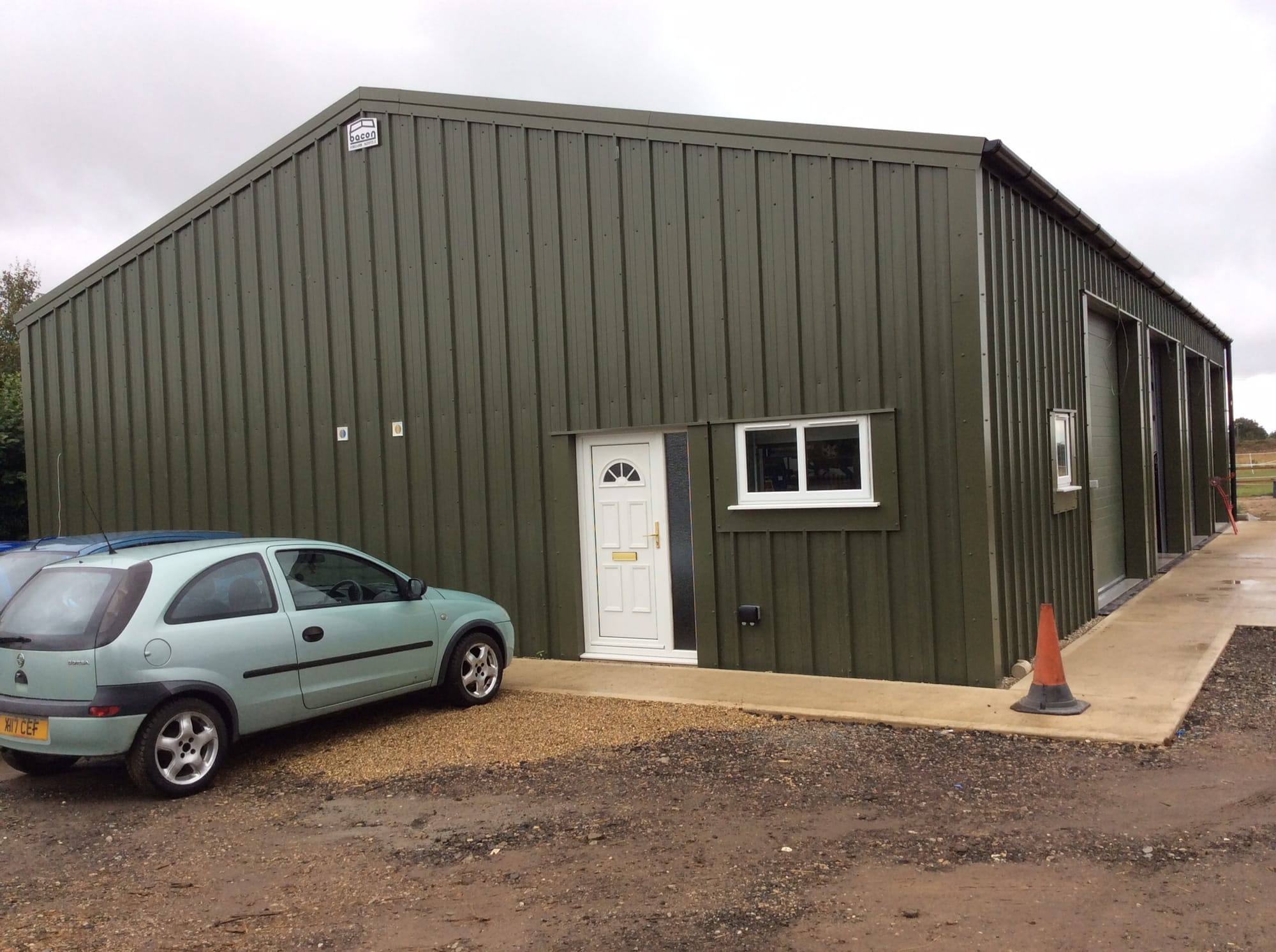 Finished Building outside.