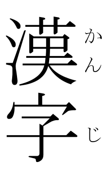 لمحة عن الكانجي في اللغة اليابانية