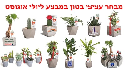 מתנות לראש השנה, עציצי בטון ממותגים, מתנות לעובדים וללקוחות  עם מוצרי פרסום שנותנים יותר