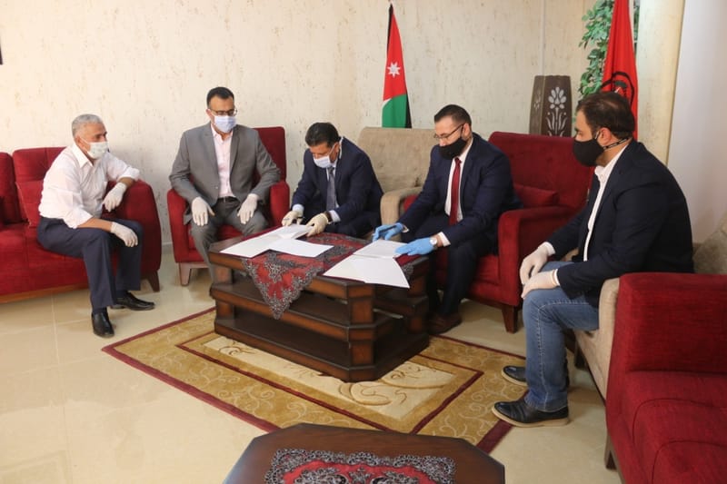 اتفاقية توأمة بين جامعة مؤتة والبورد الألماني للتدريب والاستشارات