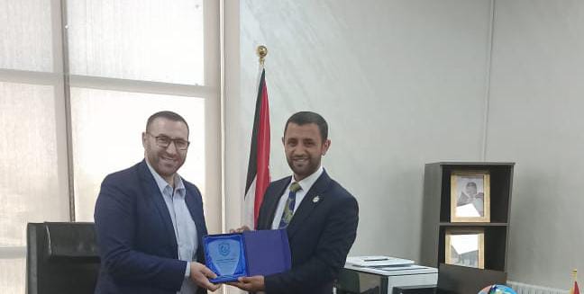 أكاديمية الإبداع المعرفي للتدريب تزور بلدية مؤاب الجديدة