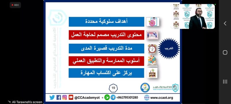 افتتاح دورة إعداد المدربين الفوج 21 ضمن خطة التدريب لعام 2023