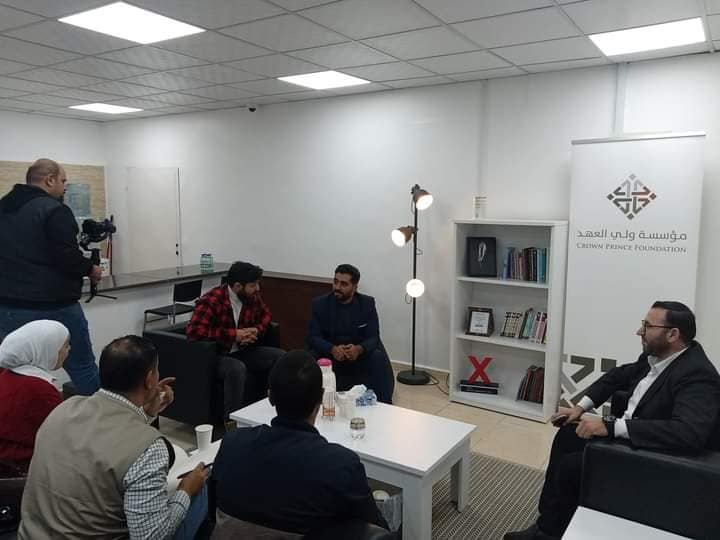 الأكاديمية تشارك في افتتاح مكتب مؤسسة ولي العهد في محافظة الكرك
