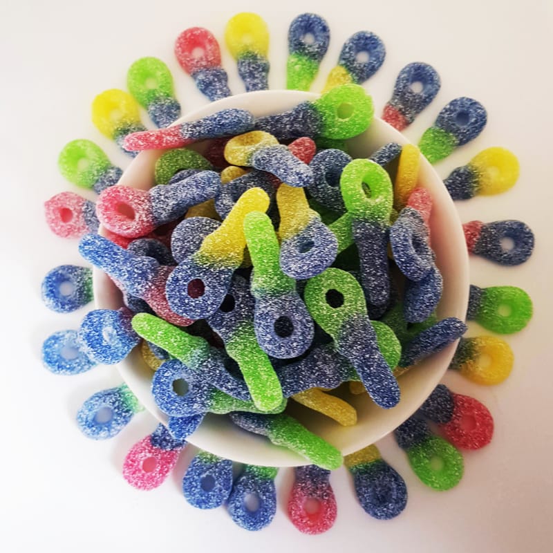 Vegan Raspberry Skulls 