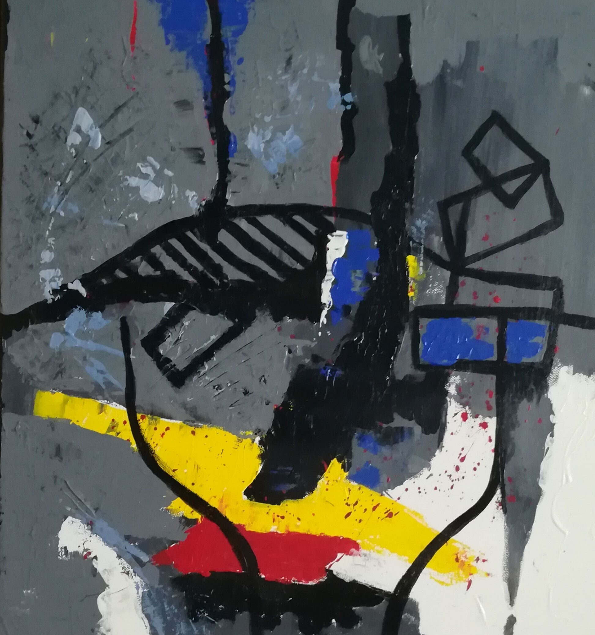 acryliques sur toile 50x50cm